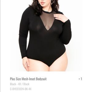 Plus size bodysuit